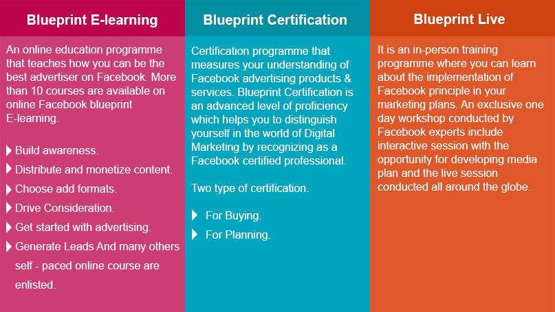 Ways in Facebook Blueprint 