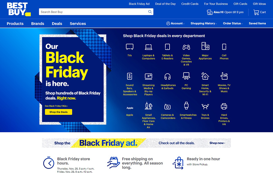 Door Busters Black Friday 